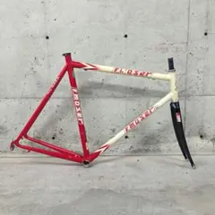 EVIL BIKES RESIDENT クロモリピストフレームブルホーンハンドル