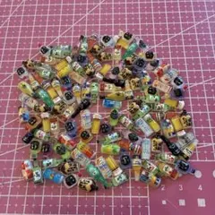 ネイルパーツ☆100個以上☆お酒ミックス