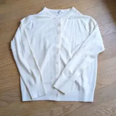 UNIQLO 白色 カーディガン XL