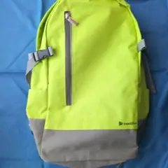 新品　BeBeキッズ　蛍光グリーン リュック