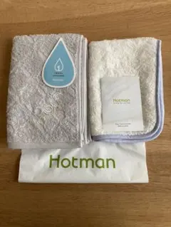 ホットマン HOTMAN 1秒タオル ローズ 薔薇 刺繍入り グレー×1おまけ付のサムネイル