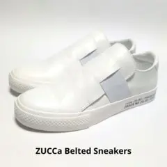 ZUCCa ベルテッド スニーカー 24cm Mサイズ ホワイト レディースのサムネイル