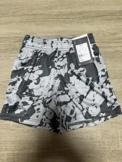 アンダーアーマー　バスケパンツ　ショート　グレー　迷彩　120