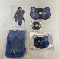 鬼滅の刃 アクリルスタンド コースター 缶バッジ ナンジャタウン 冨岡義勇