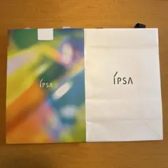 IPSA ショップ袋 2枚セット マルチカラー ホワイトのサムネイル