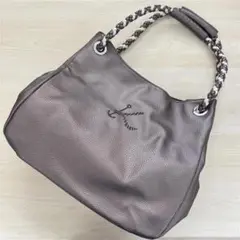 【美品】 キタムラ トートバッグ ブロンズ 大容量 錨 イカリ Kitamura