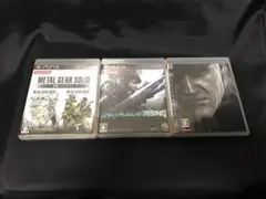 PS3 メタルギアソリッド HD ライジング 4 3本 セット ステルス コナミ