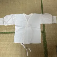 半襦袢 白 レース袖 和装下着 難あり