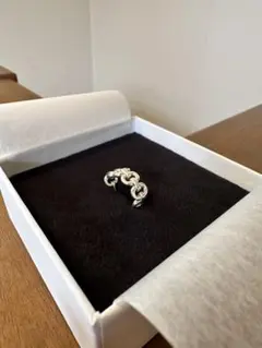 【新品未使用】Llife RIPPLE CHAIN RING 16号 サイズ18