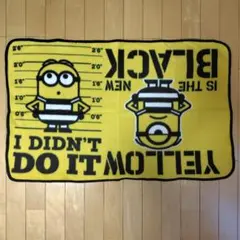 ミニオン 　ブランケット　ひざ掛け　フリース生地