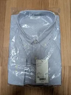 [ユニクロ][未使用]スーパーノンアイロンジャージースリムシャツ 長袖 3XL