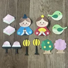 壁面飾り 春 ひなまつり