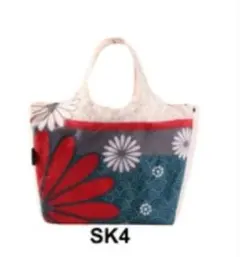 【新品】 エンビロサックス　保冷保温レジカゴエコバッグ ENVIROSAX　花柄のサムネイル