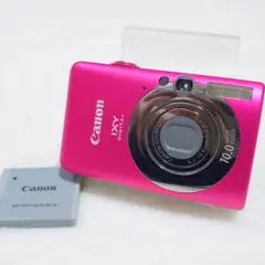 【ジャンク】Canon IXY DIGITAL 110 ピンク pc1355のサムネイル