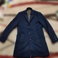 TAKAQ ネイビー チェスターコート Mサイズのサムネイル