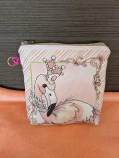 フラミンゴポーチマチあり ロラライハリス①