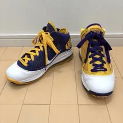即購入OK】NIKE レブロン7 Media Day レイカーズ 27.5cm - メルカリ