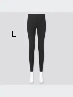 ユニクロ UNIQLO エアリズムUVカットレギンス（10分丈）　ブラック　黒