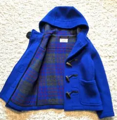 ロンドントラディショナル　SHIPS別注　ロイヤルブルー　ダッフルコート
