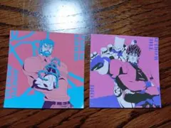 ジョジョ　スシローコラボ　ステッカー　DIO ジョセフ2点セット