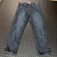 STUSSY ダークブルー ストレートデニムのサムネイル