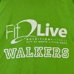 1813【US古着】ギルダン ビッグプリント Tシャツ 2XL ゆるだぼ ライム