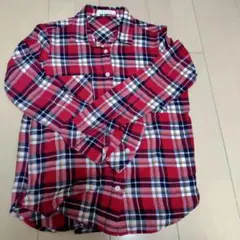 LOWRYS FARM チェック柄 長袖シャツ レディース