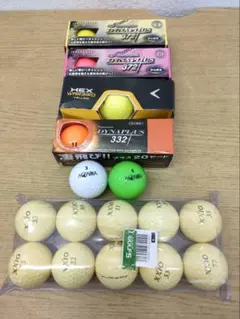 ゴルフボール まとめ売り TOBUNDA XXIO HONMAのサムネイル