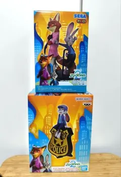 ズートピア2　フィギュア2点セット