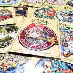 コンプ！ ジブリ ワッペン 希少 紅の豚 魔女の宅急便 千と千尋の神隠し