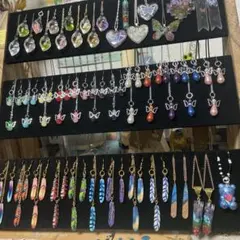 ハンドメイド アクセサリー ピアス セット、イヤリングセット