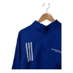 2084 adidas ハーフジップ　トラックジャケット　メンズ　古着　Lサイズ