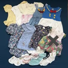 ドナルド　プティマイン　MARLMARL ディズニー　リバティロンパース　女の子