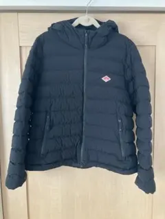 DANTONダントン ミドルダウン フードジャケット ブラック 美品