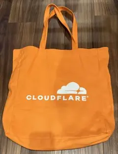 CLOUDFLARE トートバッグ ノベルティ 記念品 A4サイズ収納可