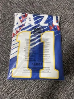 2XL 日本代表 ドーハ1993 復刻 ユニフォーム KAZU カズ ネーム入り
