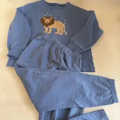 GU ライオン刺繍 パジャマ 130サイズのサムネイル