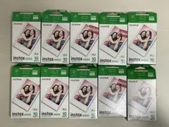 富士フィルム instax mini チェキ 10枚入り×10箱