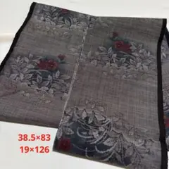 大島紬【草花】ハギレセット③