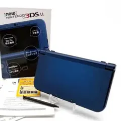 NEW Nintendo 3DS LL メタリックブルー 箱付き RED-001