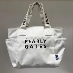 PEARLY GATES トートバッグ ホワイト