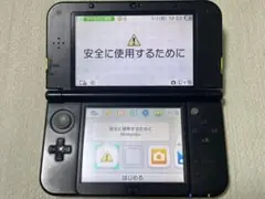 Newニンテンドー3DS LL ライム×ブラック ジャンク