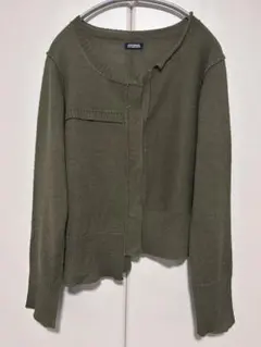 JOURNAL STANDARD カーディガン　アシメントリー　カーキ
