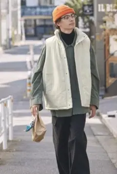 EMMA CLOTHES●パテッドバルーンオーバーベスト
