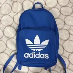 adidas リュック　青
