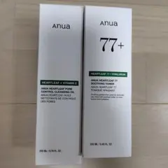 ANUA ハートリーフ クレンジングオイル & トナーセット
