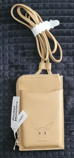 【タイムセール】ポケモン イーブイ スマホショルダー スマホポーチ ショルダー