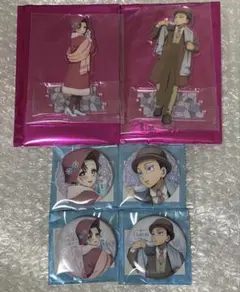 鬼滅の刃 AGF2025 アクリルスタンド　缶バッジ　恋雪　狛治　6点セット