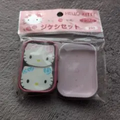 ハローキティ 缶入り消しゴム 字消しセット バラ