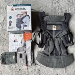 【美品】ダッドウェイエルゴベビー OMNI360 クールエアメッシュ 抱っこ紐
